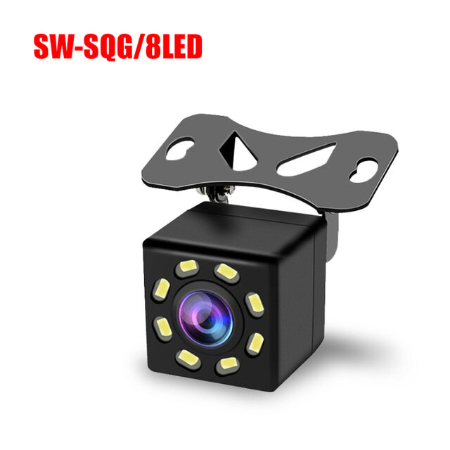 Cámara de visión trasera para coche con 8 LED IR, visión nocturna, impermeable, para estacionamiento y marcha atrás for sale at factory direct price