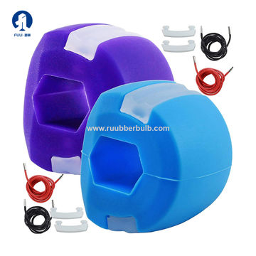 Food Grade Silicone Jaw Exerciser Chew Ball Jawline Jawzrsize Trainer  Jawliner 