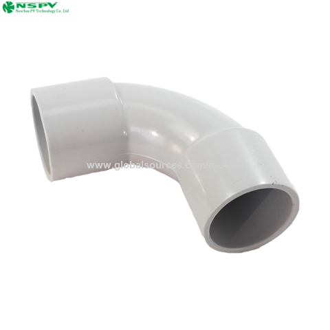 Cotovelo Sólido Retangular 90° para Tubos Elétricos Perfurados de PVC para Serviço Pesado - Conexões para Eletrodutos for sale at factory direct price