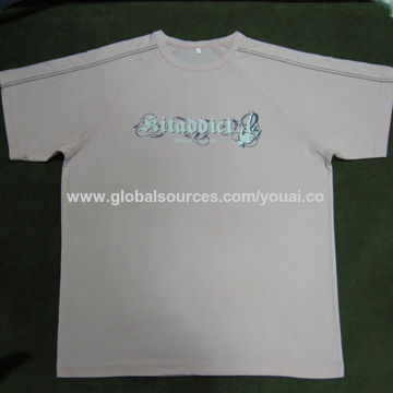 Bamboo underwear round neck T shirt 