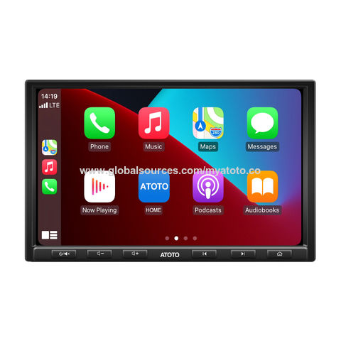 ATOTO S8 MS Android Double Din Car Stereo Touchscreen 7 inch QLED  Display,4G+32G Wireless Android Auto & Wireless CarPlay with GPS Tracking  Built in 4G LTE HD Rearview Split Screen Bluetooth Radio 