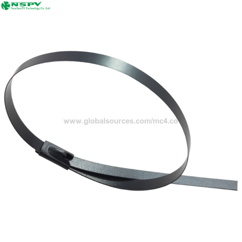 Colliers de Serrage Autobloquants en Acier Inoxydable de 0,35 mm d'Épaisseur pour Regrouper les Câbles for sale at factory direct price