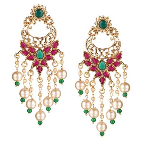 Kriti Sanon German Silver Tone Afghani Kuchi Banjara Belly  Etsy  Indian  earrings Bollywood jewelry Boho earrings