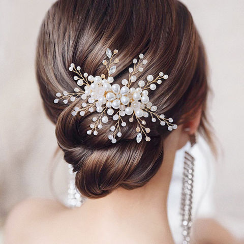 Buy Wholesale China Bridal Headwear Best Selling New Bridal Hair Combs And  Pins, Delicate Workmanship With Pearls And Charms Wholesale & Bridal Hair  Accessories at USD  | Global Sources