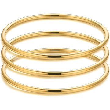 Gold Filled Bracelet Stainless Steel Glossy Stackable Thin Round Bangle  Bracelet For Women, Gold Filled Bracelet, Stainless Steel Glossy Stackabble  Bracelet, Bangle Bracelet - Buy China Wholesale Stainless Steel Glossy  Stackable $2