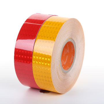 REFLECTIVE CONSPICUITY TAPE SAFETY Orange YELLOW 3m=10’ 5cm CCC=DOT-C2 