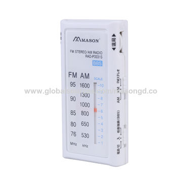 Buy Wholesale China Slim Pocket Am/fm Digital Radios With Earphone Jack ...