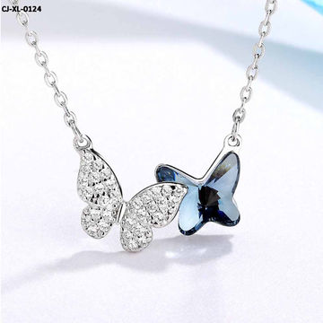 high end butterfly necklace