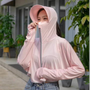 Buy Wholesale China Lovers Full Face Protection Clothing Candy Color  Clothing & Sun-protection Clothing at USD 4