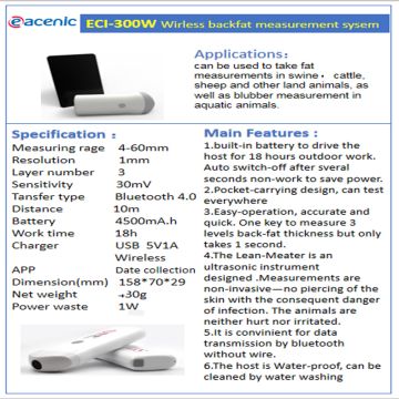 Buy Standard Quality China Wholesale Wireless Backfat Measurement Sysem ...