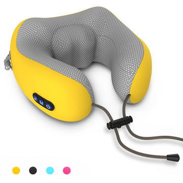 Buy Wholesale China Electric Heated Car Neck Massage Pillow & Neck Massager  at USD 18