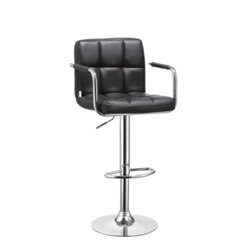 Pu Leather Swivel Commercial Bar Chair, Commercial Contemporary Bar Stools