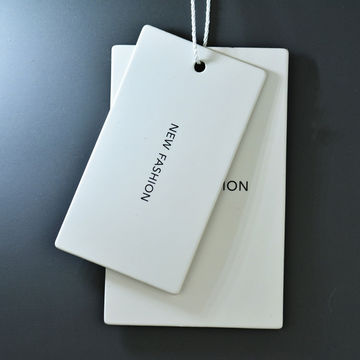 Source Luxury clothing hang tags customized paper hang tag on m