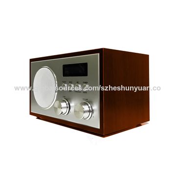 Buy China Retro Product Wooden Clock Internet Radio Dab Radio Usb Player For Sale & Internet Radios USD 30 | Global
