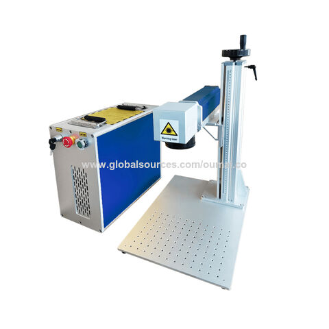 Metal Engraver Fiber Laser Marking Machine Portable 20w 30w 50w