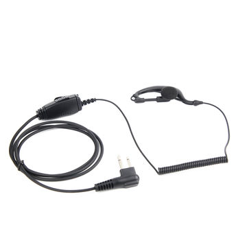 G-Shaped Earpiece with PTT and Mic Motorola CP040 