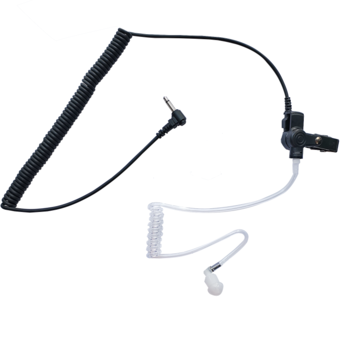 3.5mm Listen Only FBI Earpiece Earphone for KENWOOD KMC-25 KMC-26 Speaker Mic 