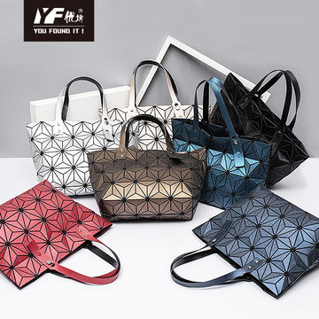 Zhongji Tote Handbag Women PU Leather Fashion Zipper Shoulder Bag Large Capacity Happy Easter