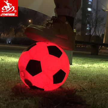 Luminous Football Soccer Light up Football Glow in The Dark Size 4/5 Soccer  Ball Light up Football for Kids Football Training