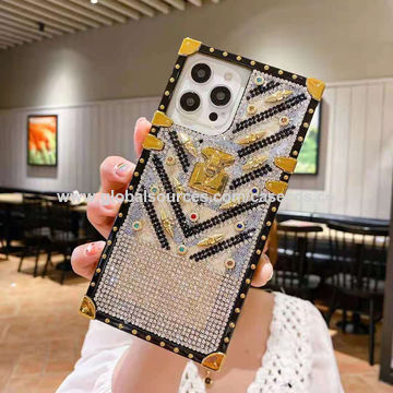 Buy Wholesale China Box Shape Backcase Phone Case With Rhinestone Ins  Popular Stylish & Lv Backcase at USD 3.5