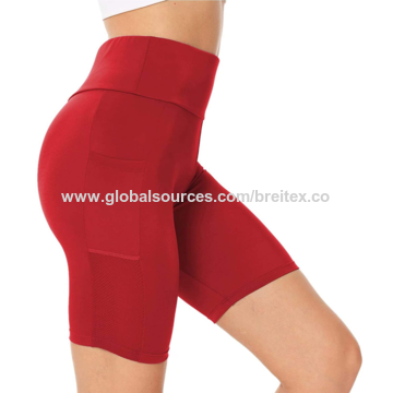 Wholesale OEM/ODM Women Workout Custom Gym Wear Active Sports Running  Fitness Yoga Bike Cycling Workout Athletic Shorts with Pockets - China Gym  Shorts and Sports Wear price