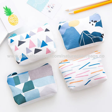 Wholesale Promotional Canvas Zipper Small Coin Pouch - China Pencil Case,  Pen Bag | Made-in-China.com