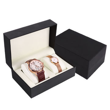 Buy China Wholesale Wholesale Customized Cheap Men s And Women s Couple Watch Box Couple Watch Box 0.96 Globalsources