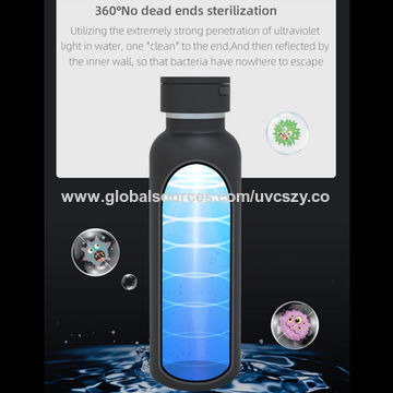 Wholesale Self-Cleaning UV Sterilization Smart Water Bottles OEM ODM