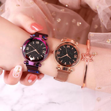 Ladies shop magnetic watch