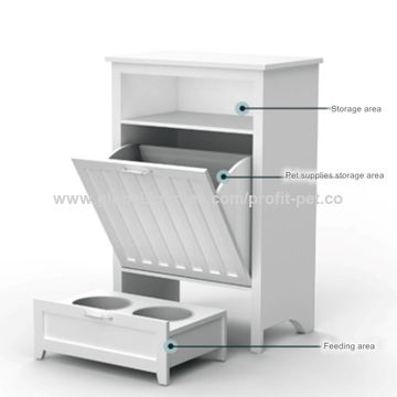 pet feeder with storage