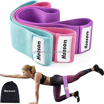 Buy Wholesale China Glute Workout Exercise Resistance Bands Cotton Yoga ...