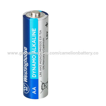 Buy Wholesale China Westinghouse Alkaline AA battery Leak-Proof & Long
