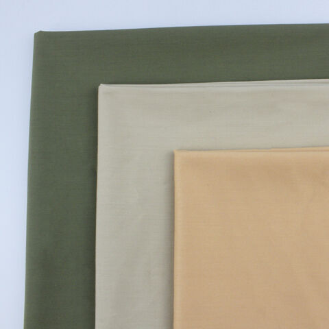 Buy Wholesale China Solid Bamboo Polyester Spand Stretch Poplin Fabric ...