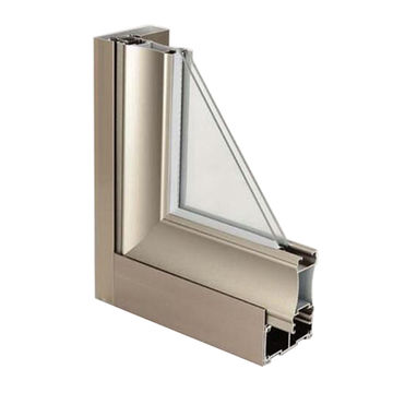 Perfiles de extrusión de aleación de aluminio 6063 T5 para ventanas y puertas