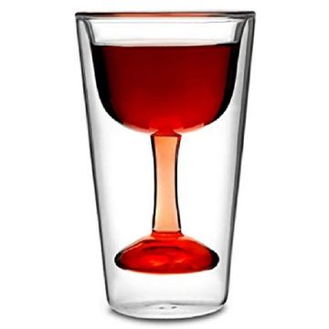 Buy Wholesale China Double Wall Freeze Cooling Glass Wine Cup