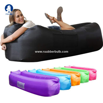 Air Sleeping Bag Lazy Chair Inflatable Lounge Air Beds Beach Sofa Water Float US 