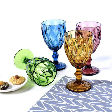 Buy Wholesale China Fancy Red Wine Goblet Wine Cocktail Glasses 100ml Rose  Flower Shape Wine Glass & Wine Glasses at USD 3