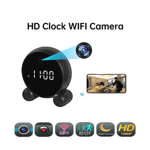 Buy Wholesale China Tuya Smart Home Security Camera 1080p Hd Clock ...