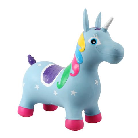 Buy Wholesale China Colorful Unicorn Jumping Horse Inflatable Bouncer Kids  Ride On Toys & Kids Inflatale Toys at USD 5 | Global Sources