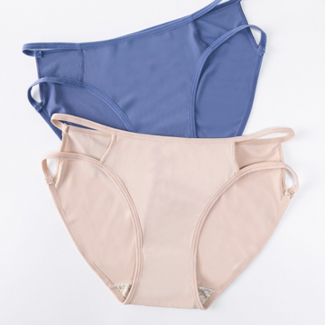 Buy Wholesale China Ladies Underwear Nylon Spandex Bikini Brief