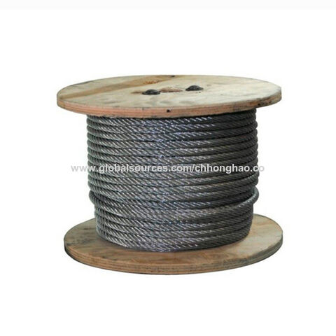 6 x 12+FC & 6 x 24+FC Galvanized Steel Wire Rope
