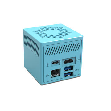 Buy Wholesale China Blue J4125 Mini Cube Pc Win10 Os 8gb Lpddr4 M.2 ...