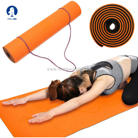 Thick And Durable Yoga Mat Anti-Skid Sports Exercise Fitness Mat To Lose Weight 