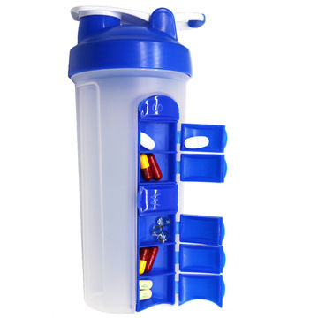 Shaker Bottle & Pill Storage