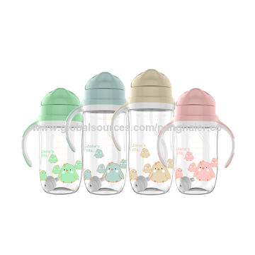 BPA Free Leak Proof No Spill Kids Baby Water Bottle Silicon Soft Spout PPSU  Silicone Toddler Baby Training Drink Straw Sippy Cup - China Baby Bottle  and Baby Water Bottle price