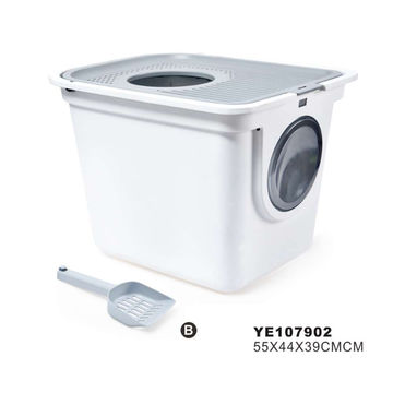 front entry litter box