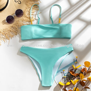 Wholesale Ladies Bathing Suit Quick Dry Sexy Bikini Swimsuit Set