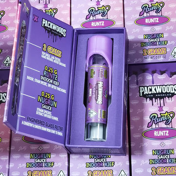 China Empty White Pink Purple Sunset Runtz Packwoods Pre Roll Packaging