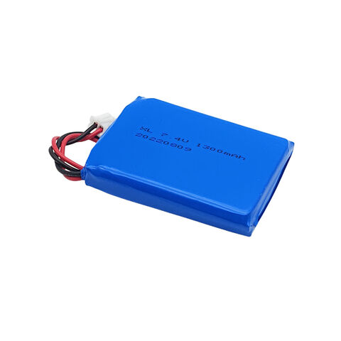 Buy Wholesale China 7.4v Lithium Polymer Battery Pack, 803450 1300mah 7.4v  Lithium Battery & Lipo Cell at USD 1.08
