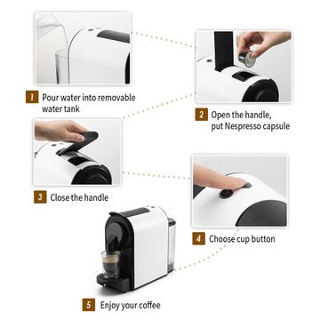 CHULUX 1400W Espresso Machine for Nespresso Capsules in 2023